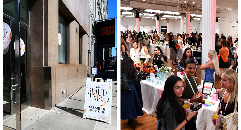 Scenes from the CEW Beauty Expo 2025 at the Metropolitan Pavilion in NY.